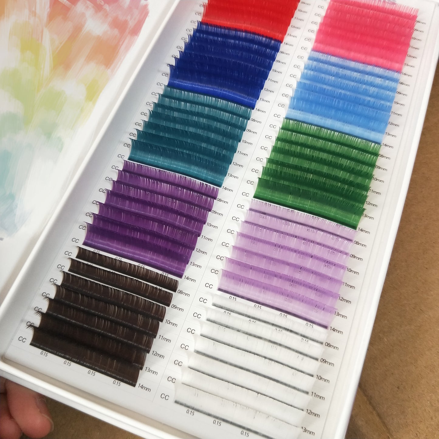 0.02 0.03 0.05 color volume lashes