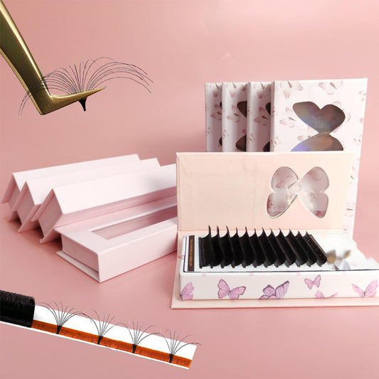 0.03 0.05 0.07 volume lashes ; dark lashes : cashmere lashes