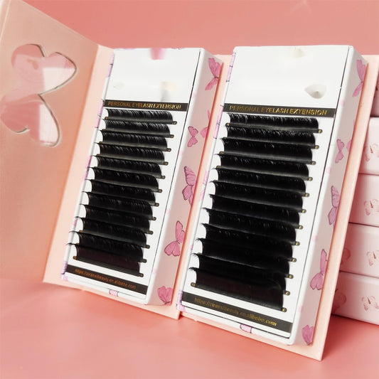 0.03 0.05 0.07 volume lashes ; dark lashes : cashmere lashes