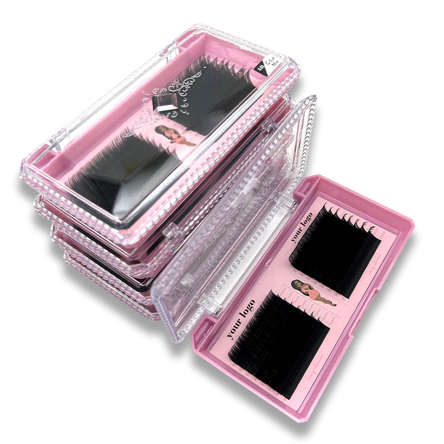 0.03 0.05 0.07 volume lashes private label with logo