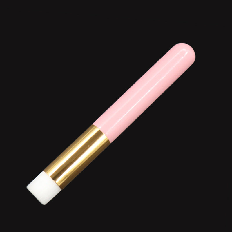 gold clean brushes lash bath