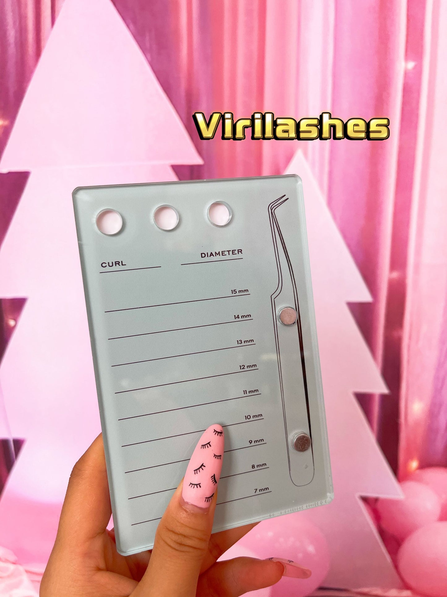 lash palette ; lash supplies