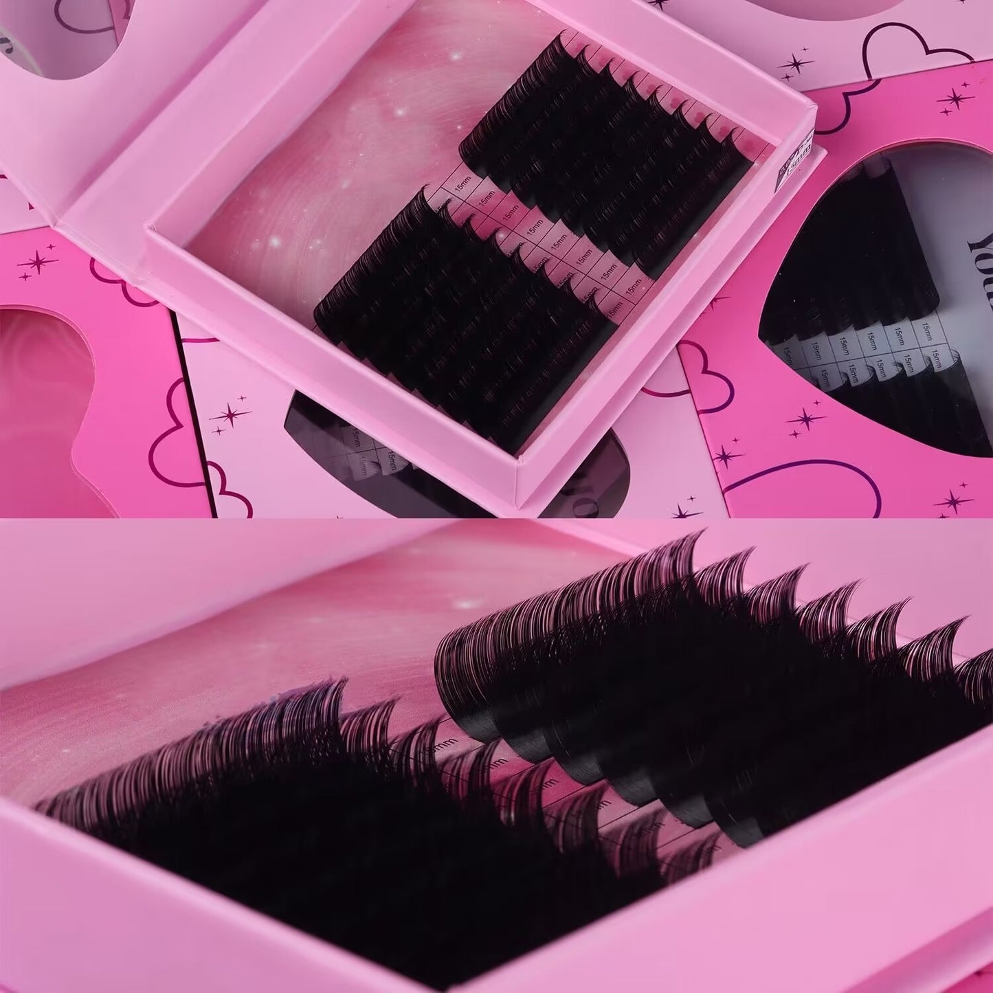 volume lashes ; private custom